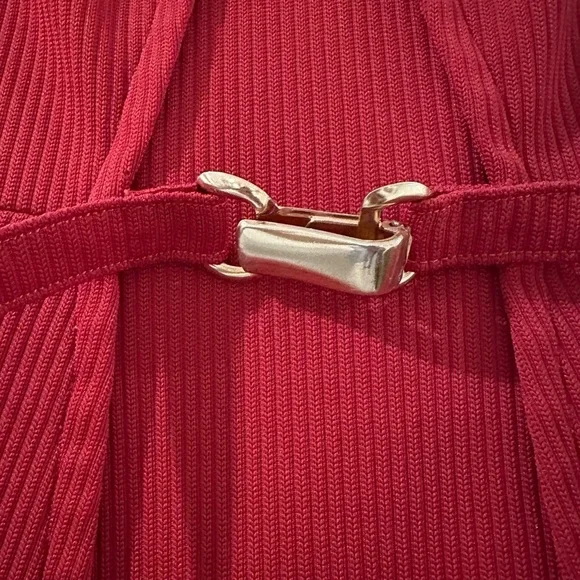 Vintage rust colored short sleeve dress, small - Picture 4 of 4